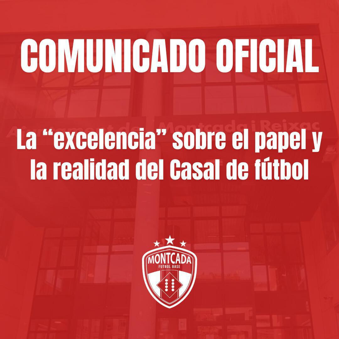 COMUNICADO OFICIAL DE RESPUESTA AL AYUNTAMIENTO DE MONTCADA I REIXAC