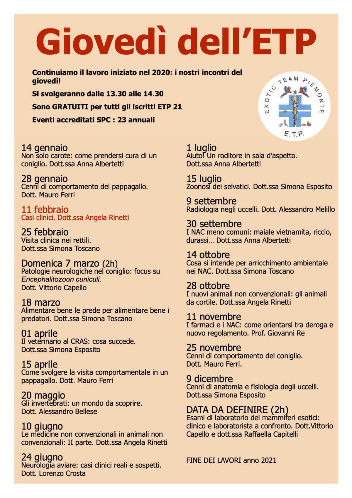 Programma 2021 Programma 2021