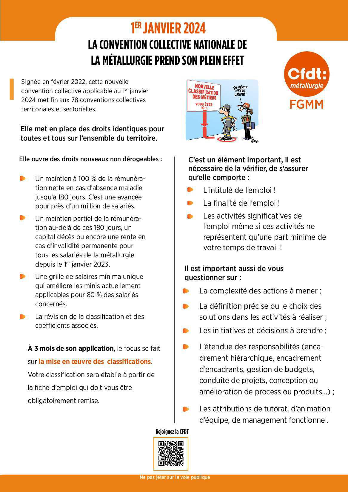 Nouvelle classification au 01 Janvier 2024, quels sont vos droits? Nouvelle classification au 01 Janvier 2024, quels sont vos droits?