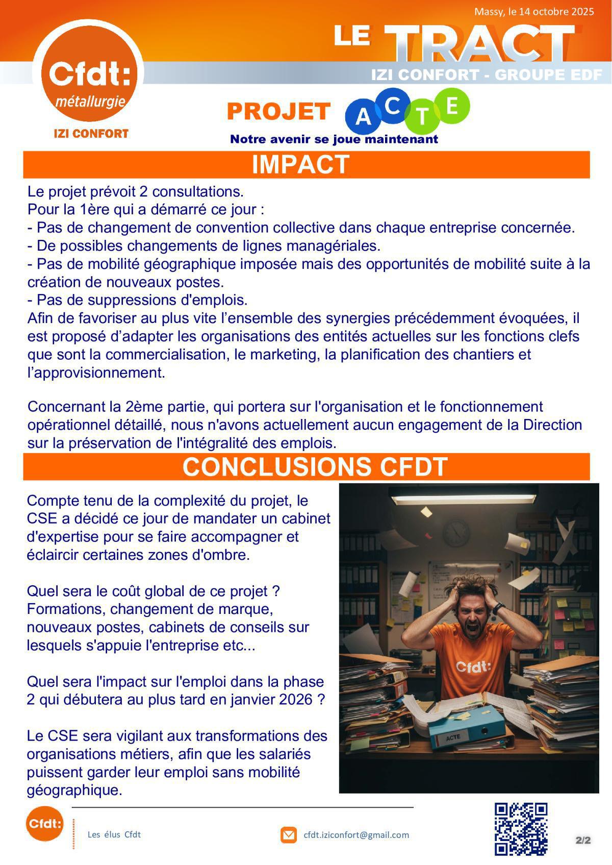 Projet ACTE : Phase 1