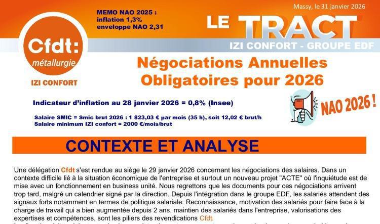 NAO 2026 : Douche froide sur les salaires