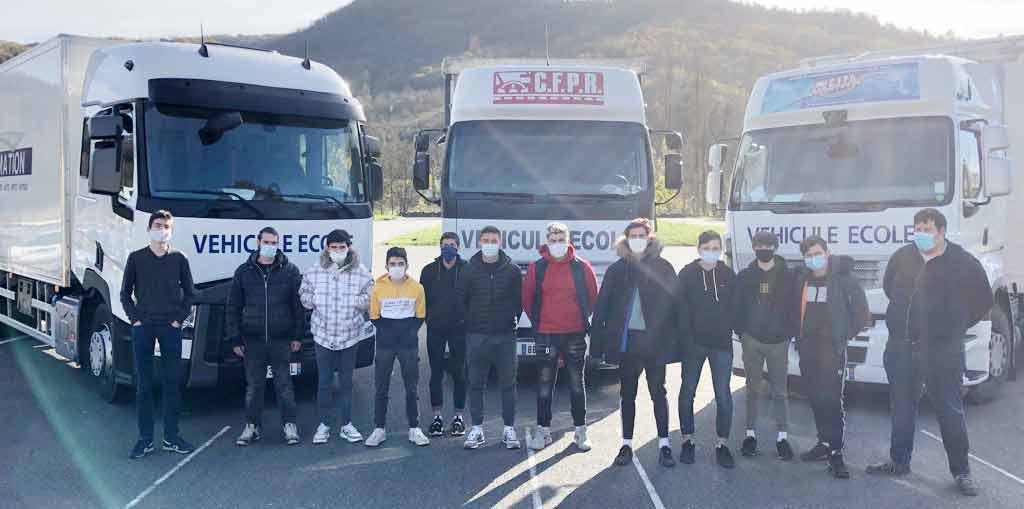 Site de La Cazotte : le CFPR et Florent Viala partenaires du CAP Conducteur Routier