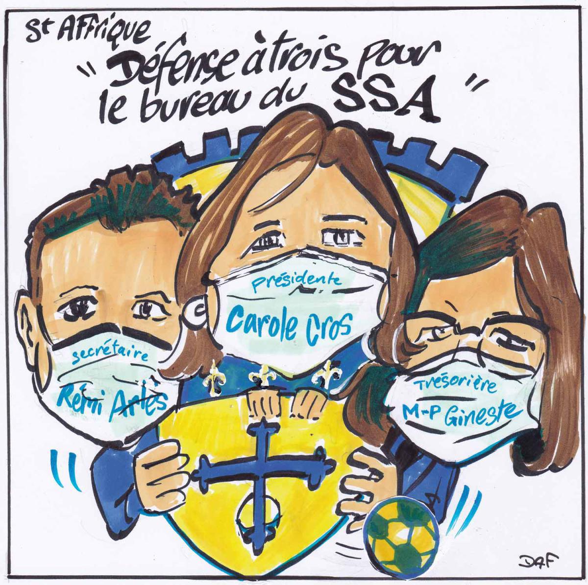 Stade St-Affricain : élection du nouveau bureau, Carole Cros Présidente