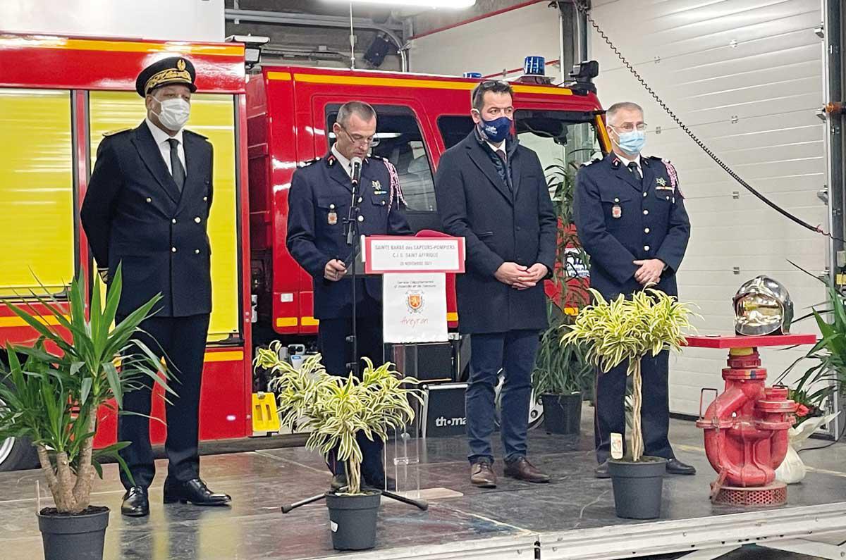 Cérémonie de la Ste-Barbe au Centre de Secours : Les sapeurs pompiers félicités pour leur engagement