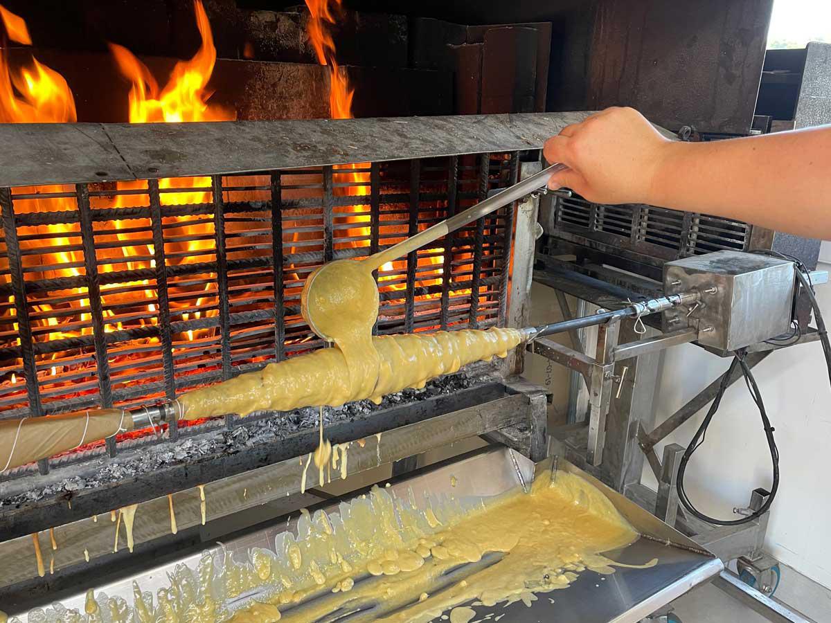 "Broche et gourmandises" : des gâteaux à la broche de fabrication artisanale