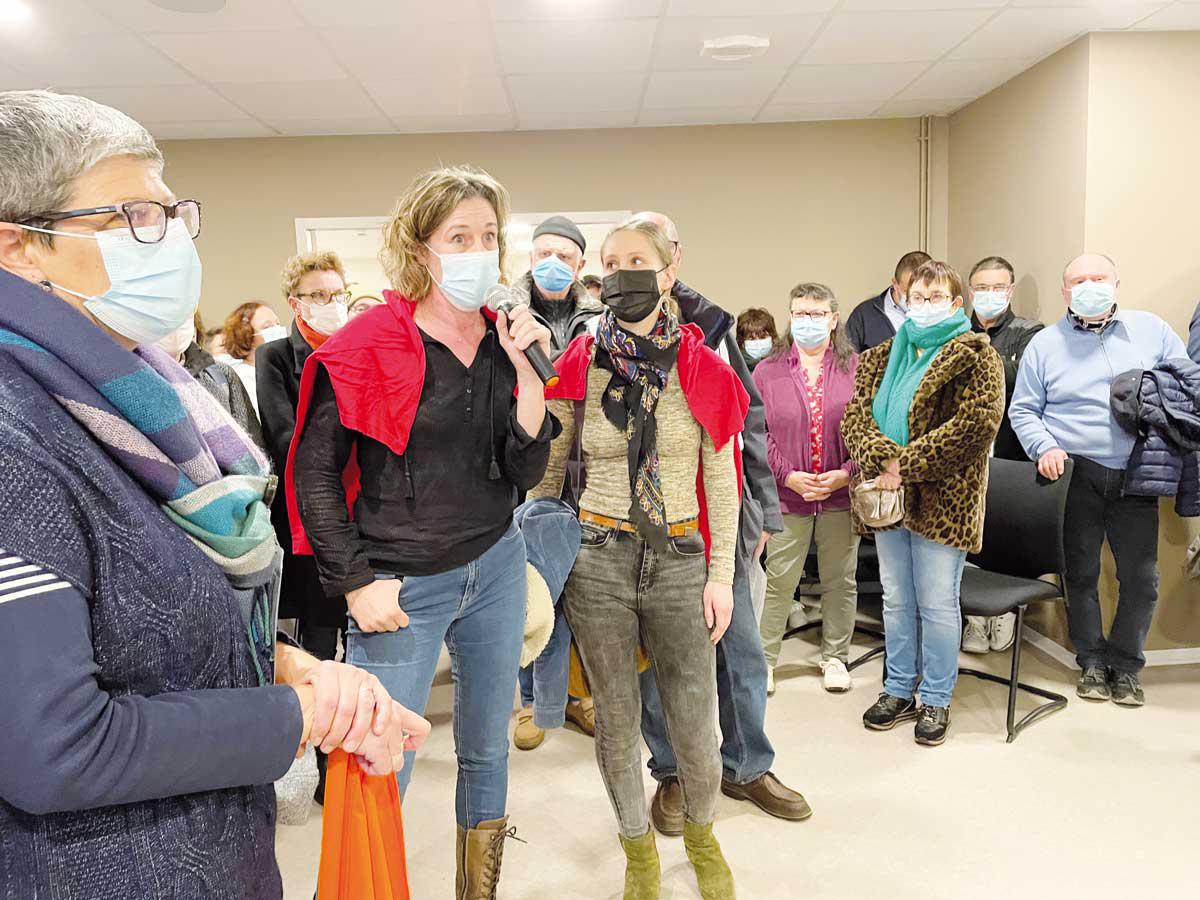 Hopital Emile Borel : différentes interventions ont chamboulé la cérémonie des traditionnels vœux
