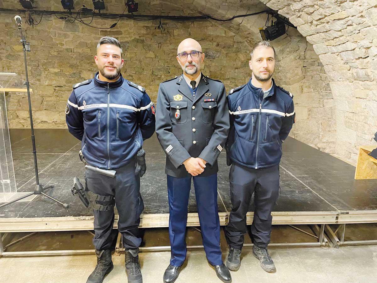 Inspection à la Communauté de Brigades de Gendarmerie à St-Affrique : des affaires liées aux stupéfiants élucidées