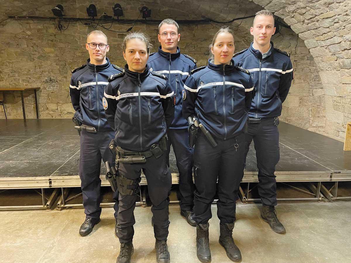 Inspection à la Communauté de Brigades de Gendarmerie à St-Affrique : des affaires liées aux stupéfiants élucidées