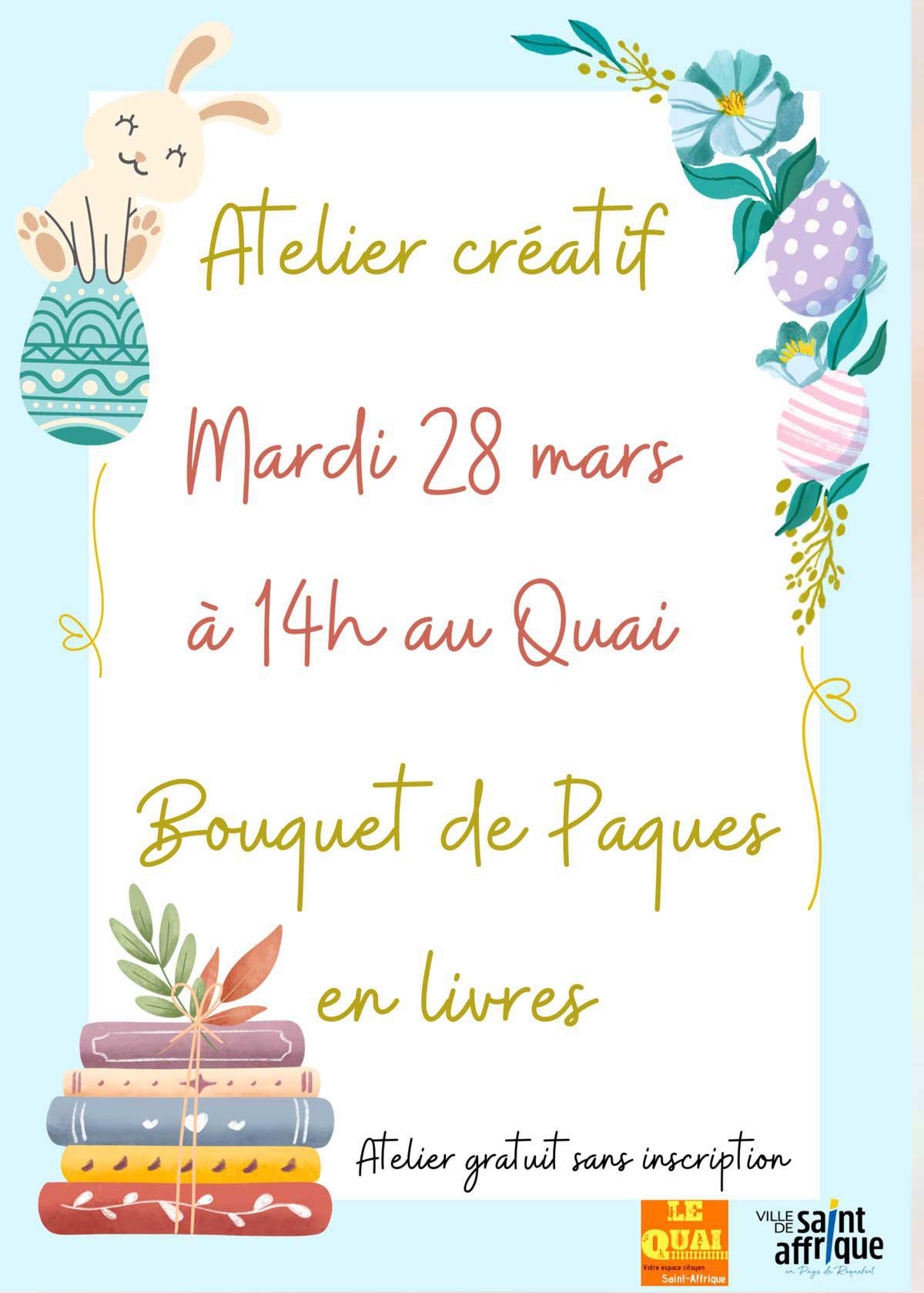Atelier créatif au Quai