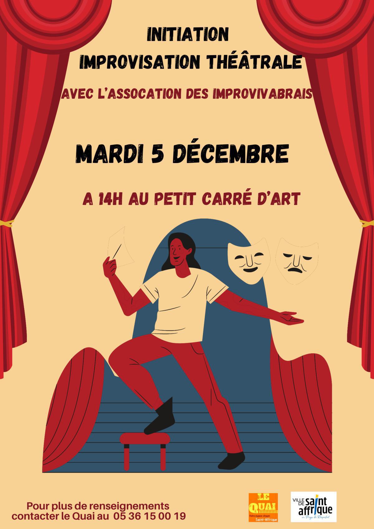 Initiation au théâtre d'improvisation