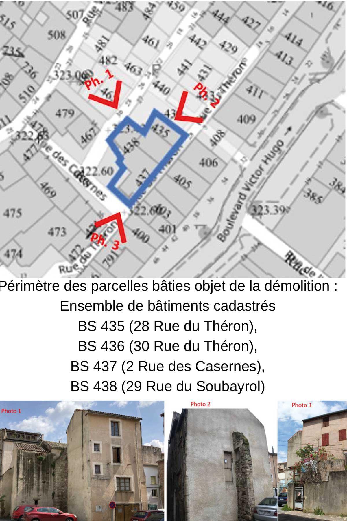 Travaux à l'Ilot Voltaire : démolition de maisons Travaux à l'Ilot Voltaire : démolition de maisons