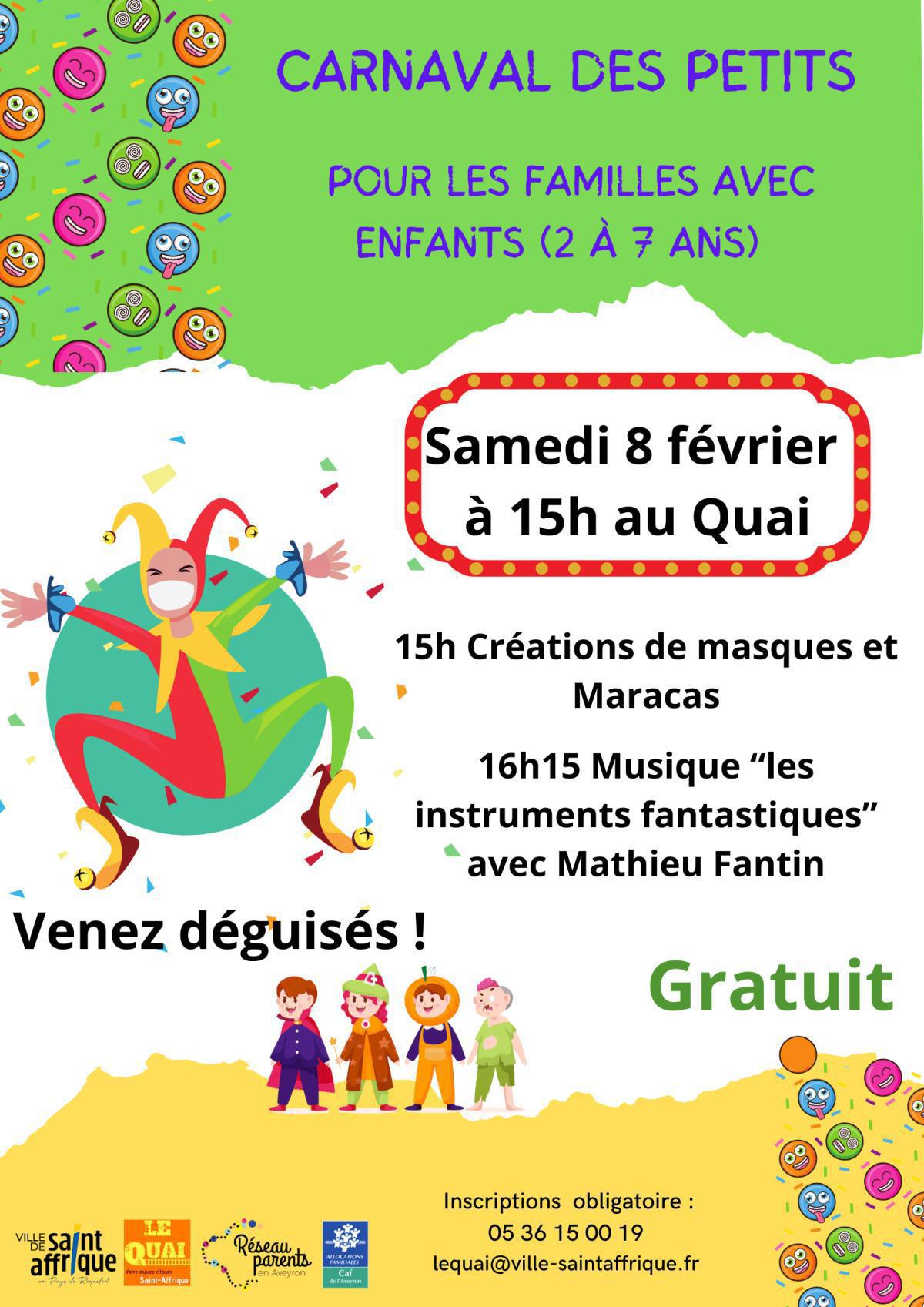 Le carnaval des tout petits Le carnaval des tout petits