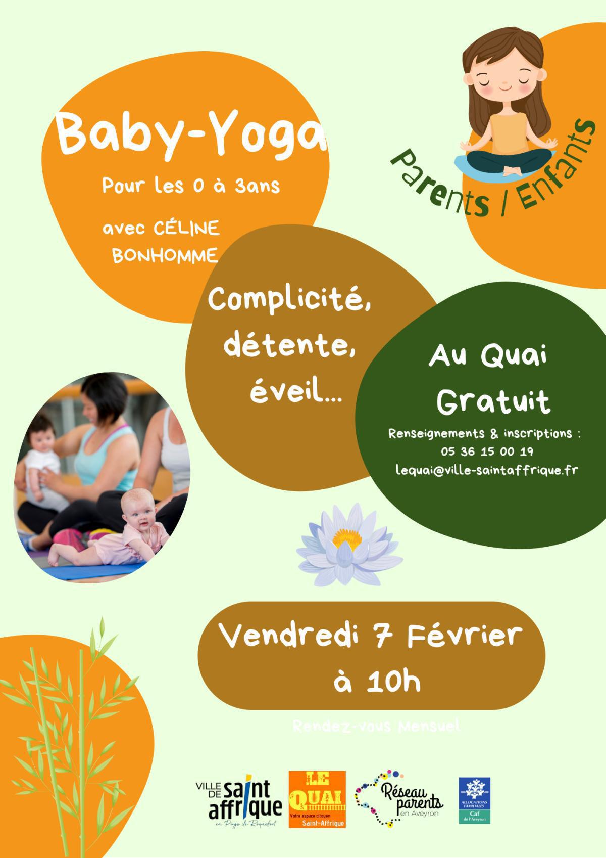 Baby Yoga au Quai