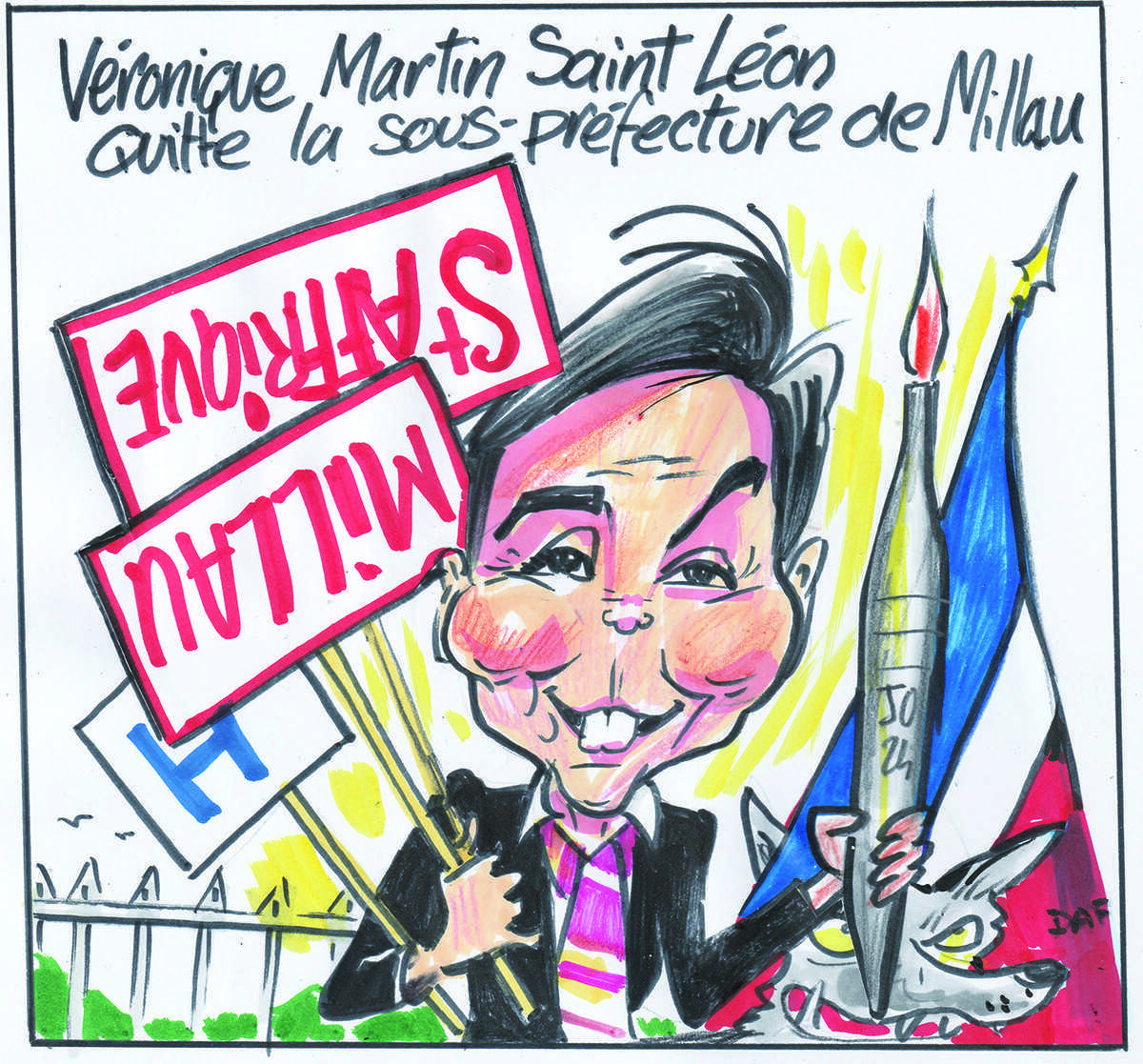 Changement à la sous-préfecture de l'arrondissement de Millau : Véronique Martin Saint Léon restera "attachée à ce territoire" Changement à la sous-préfecture de l'arrondissement de Millau : Véronique Martin Saint Léon restera "attachée à ce territoire"