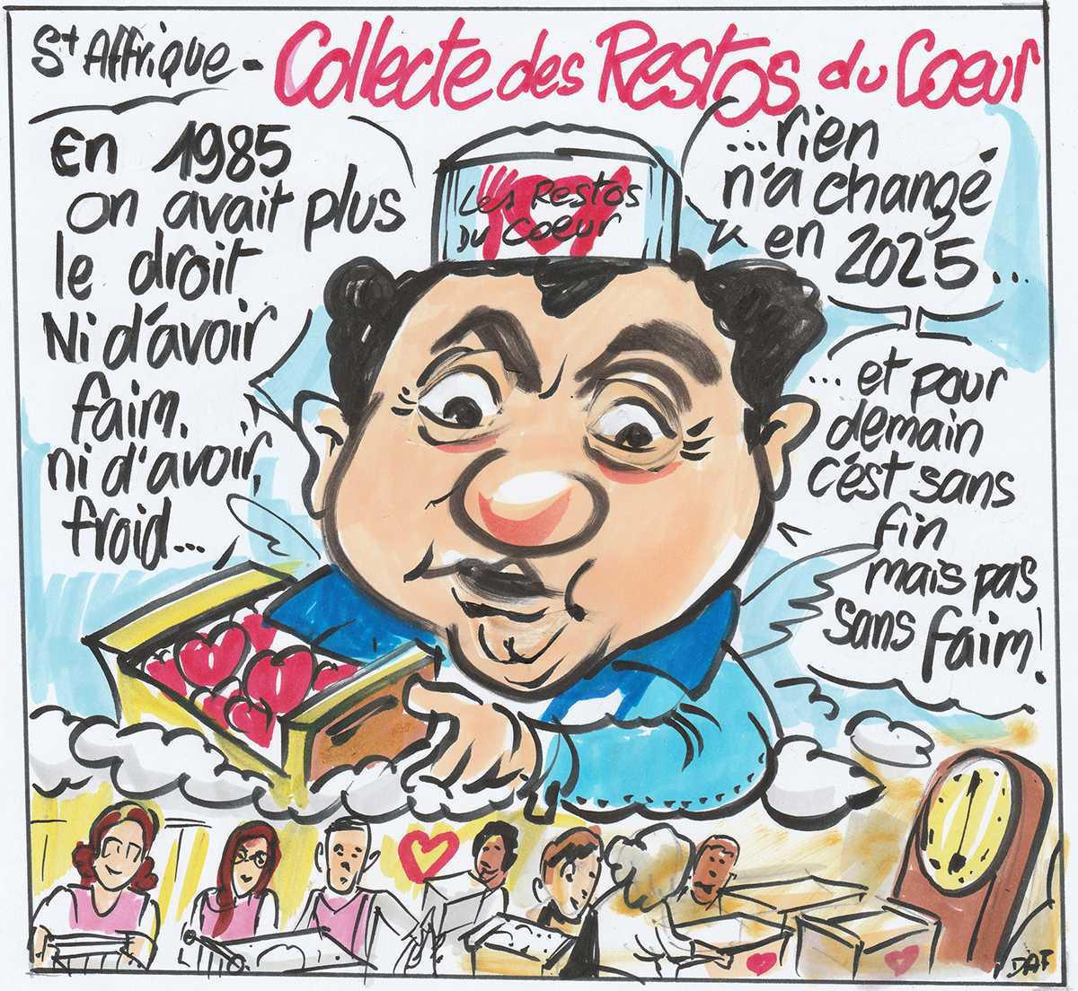 Restos du Cœur : une belle collecte sur le bassin saint-affricain Restos du Cœur : une belle collecte sur le bassin saint-affricain