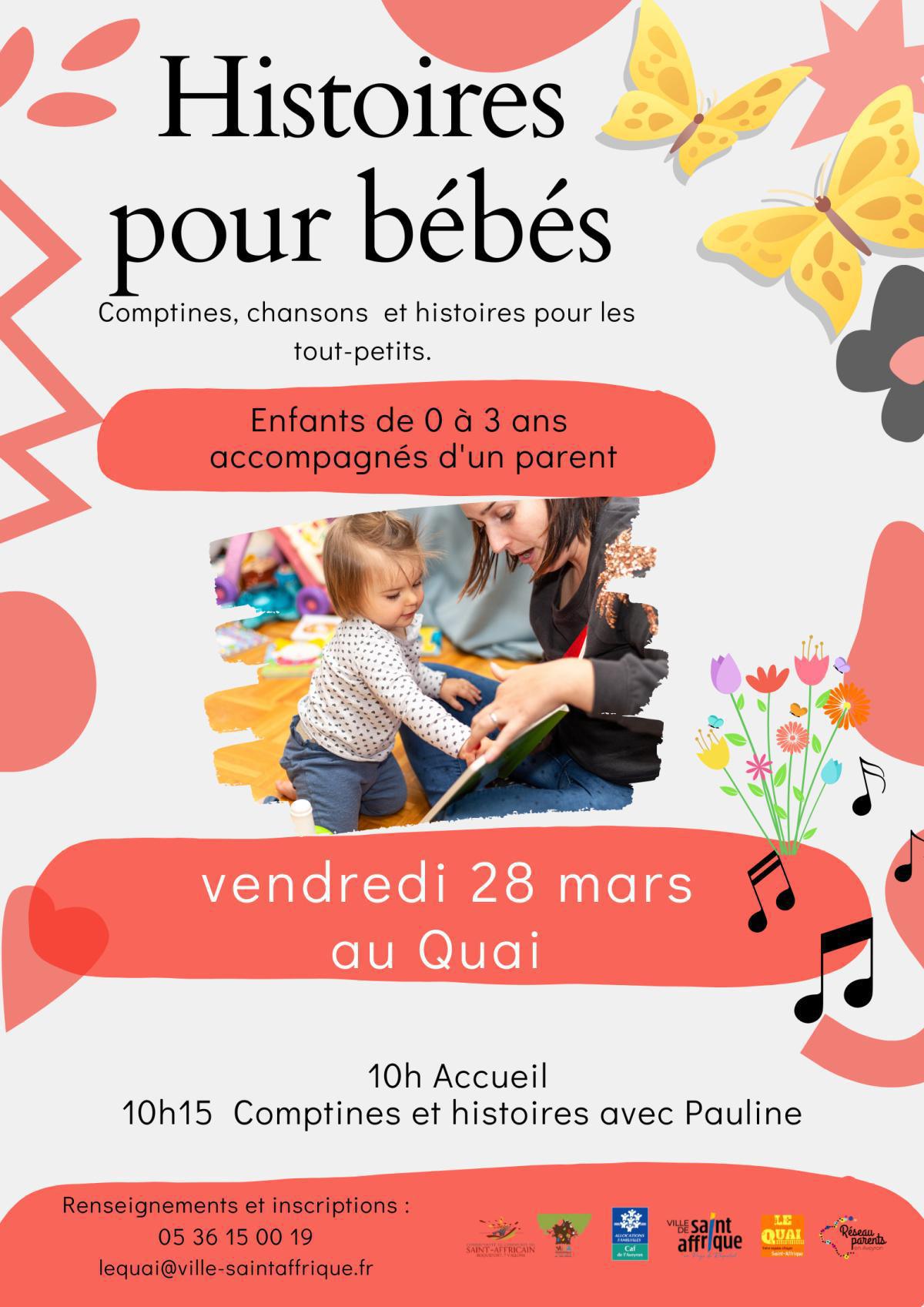 Histoire pour bébés (de 0 à 3 ans)