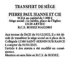 ML Transfert siège 192123