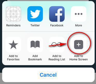 To install our APP