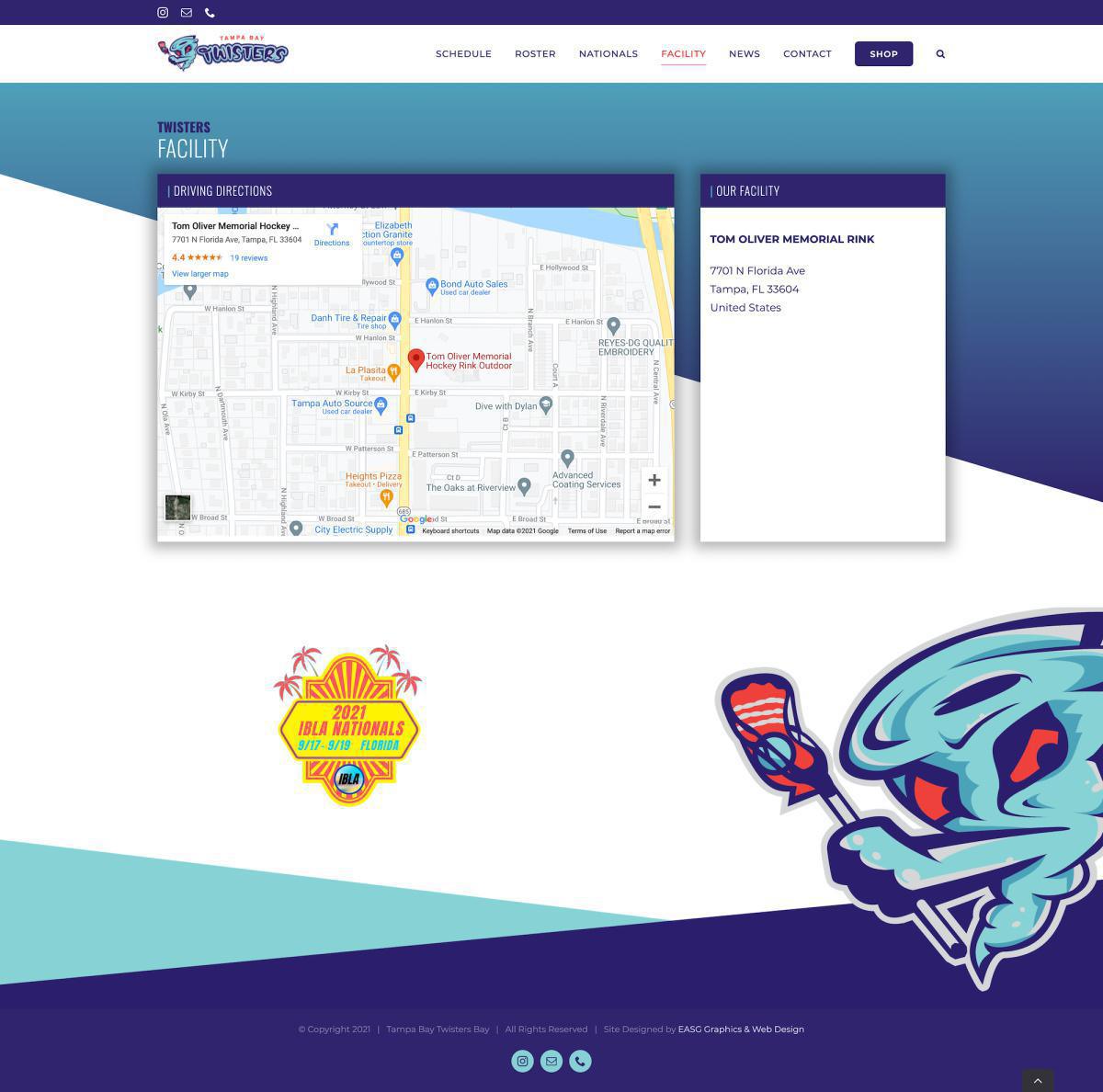 TAMPA BAY TWISTERS BOX LACROSSE TAMPA BAY TWISTERS BOX LACROSSE