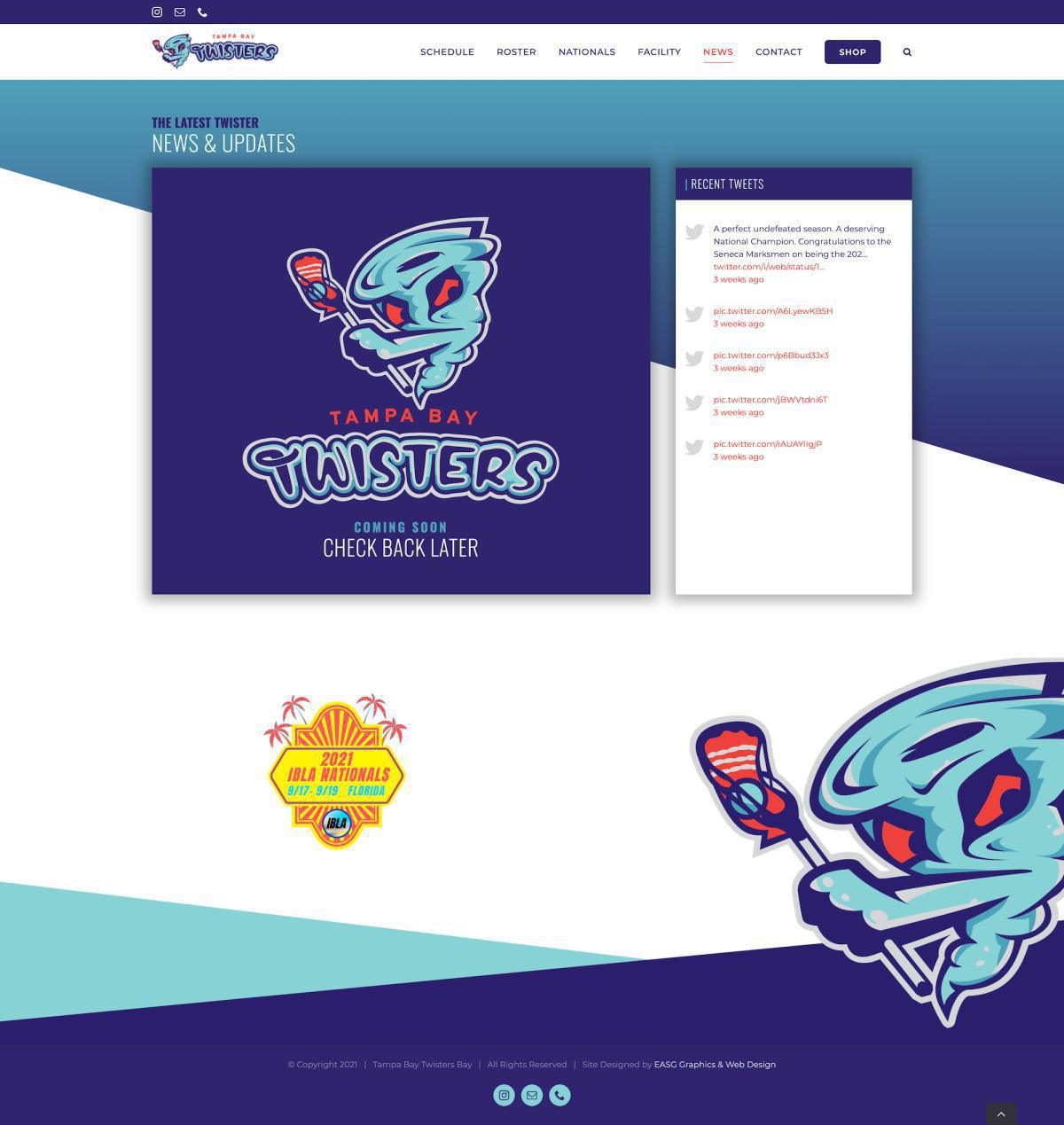 TAMPA BAY TWISTERS BOX LACROSSE TAMPA BAY TWISTERS BOX LACROSSE