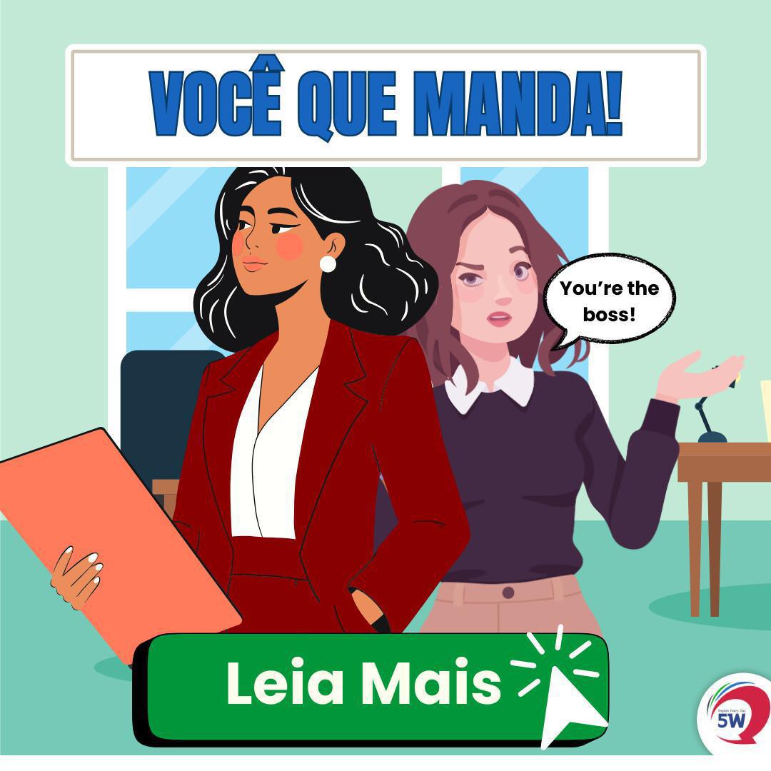 ‘VOCÊ QUE MANDA’ — Já Ouviu Essa? ‘VOCÊ QUE MANDA’ — Já Ouviu Essa?