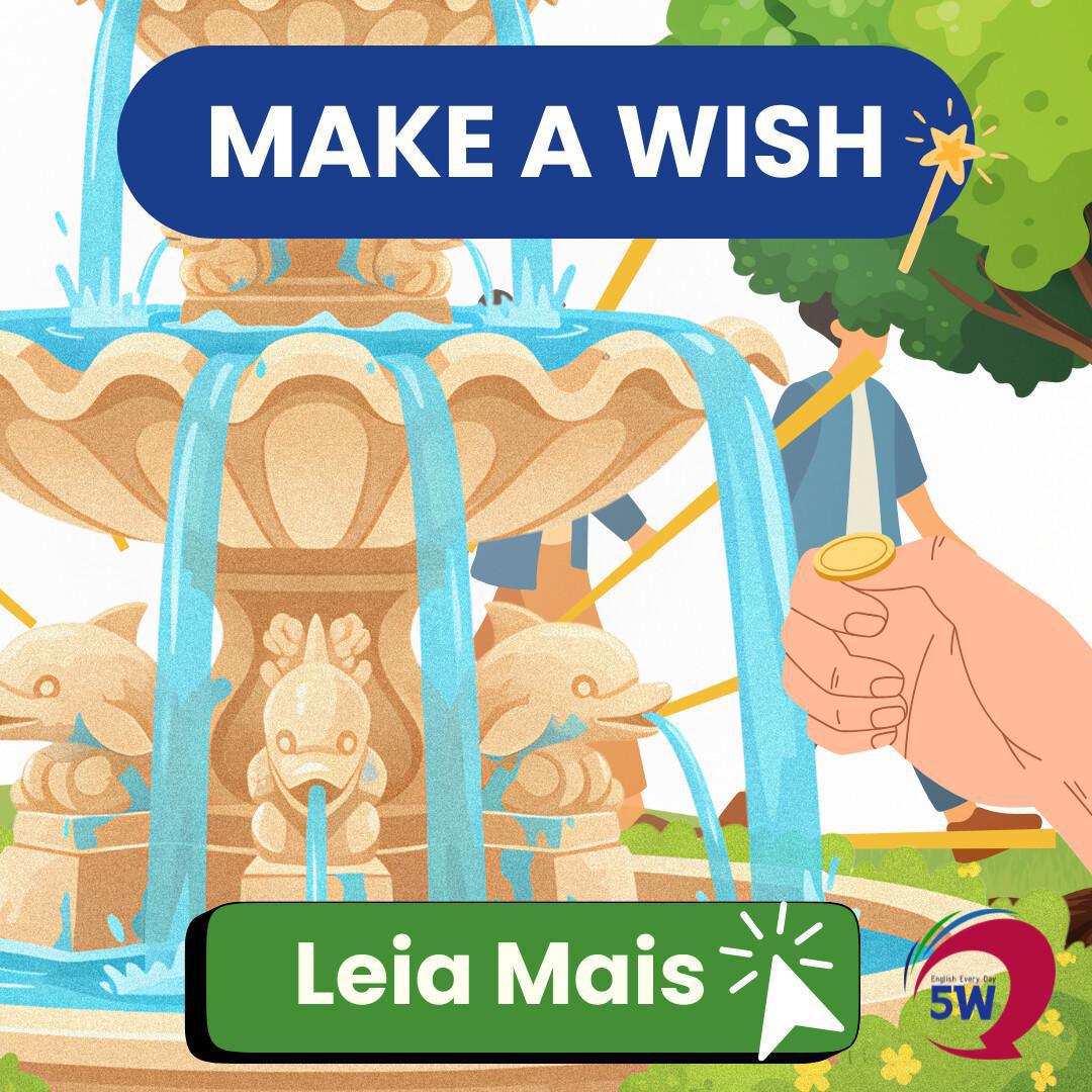 “Make a wish” – Expressão de Natal e Ano Novo “Make a wish” – Expressão de Natal e Ano Novo
