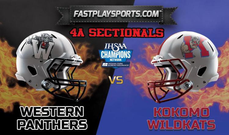 Kokomo vs Western | 2022 Football Sectional | FastPlaySports