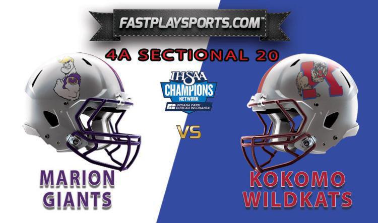 Marion vs Kokomo | 2023 Football Sectional | FastPlaySports