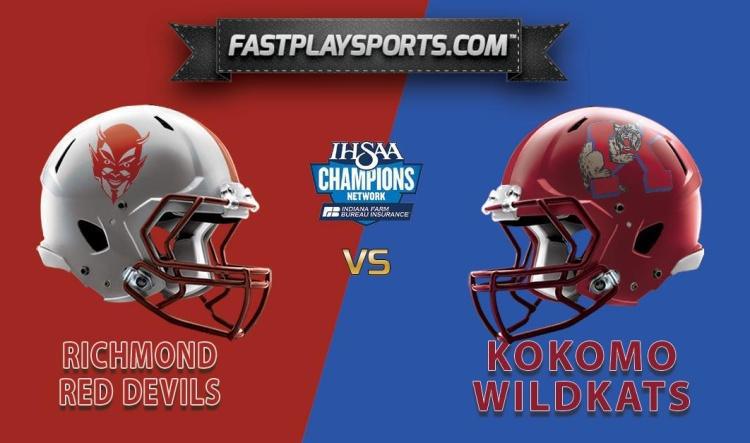 Richmond vs Kokomo | 2025-26 Football | FastPlaySports
