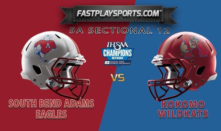 Kokomo vs South Bend Adams | 2025-26 Football Sectionals | FastPlaySports