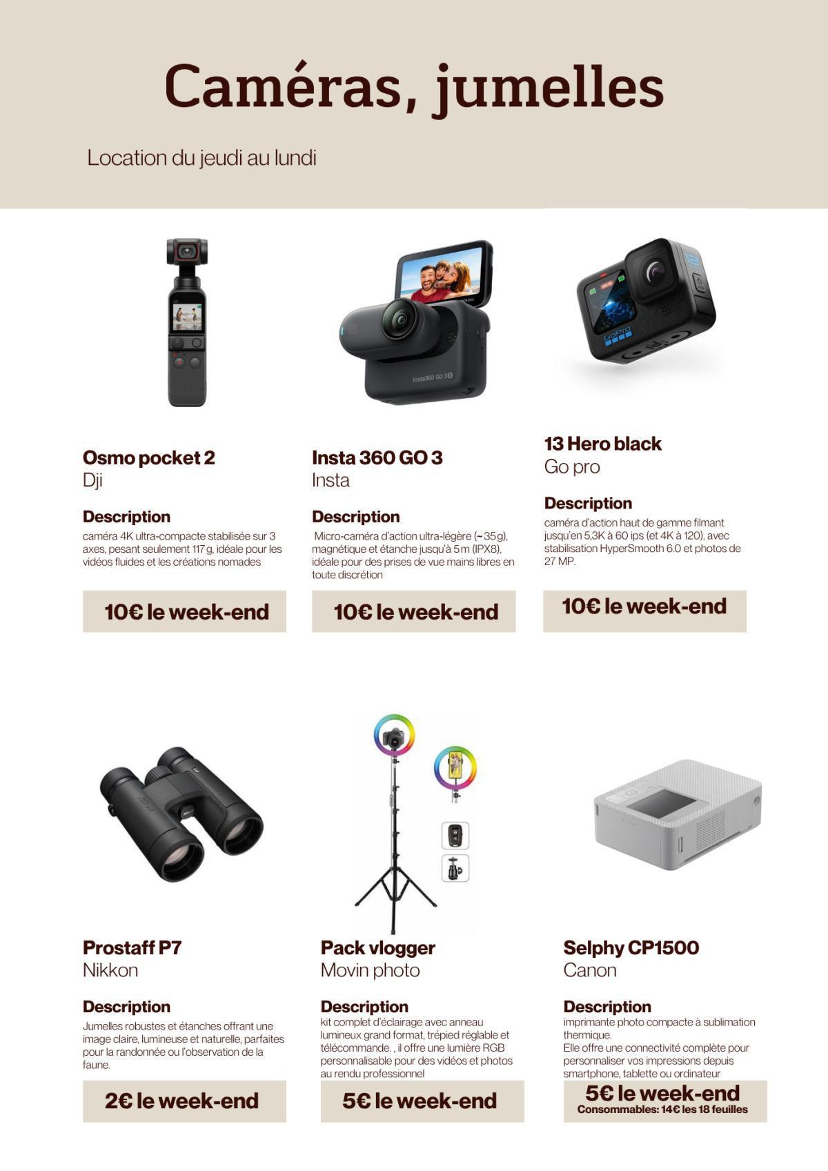 Vénissieux: Louez votre matériel photos, vidéos