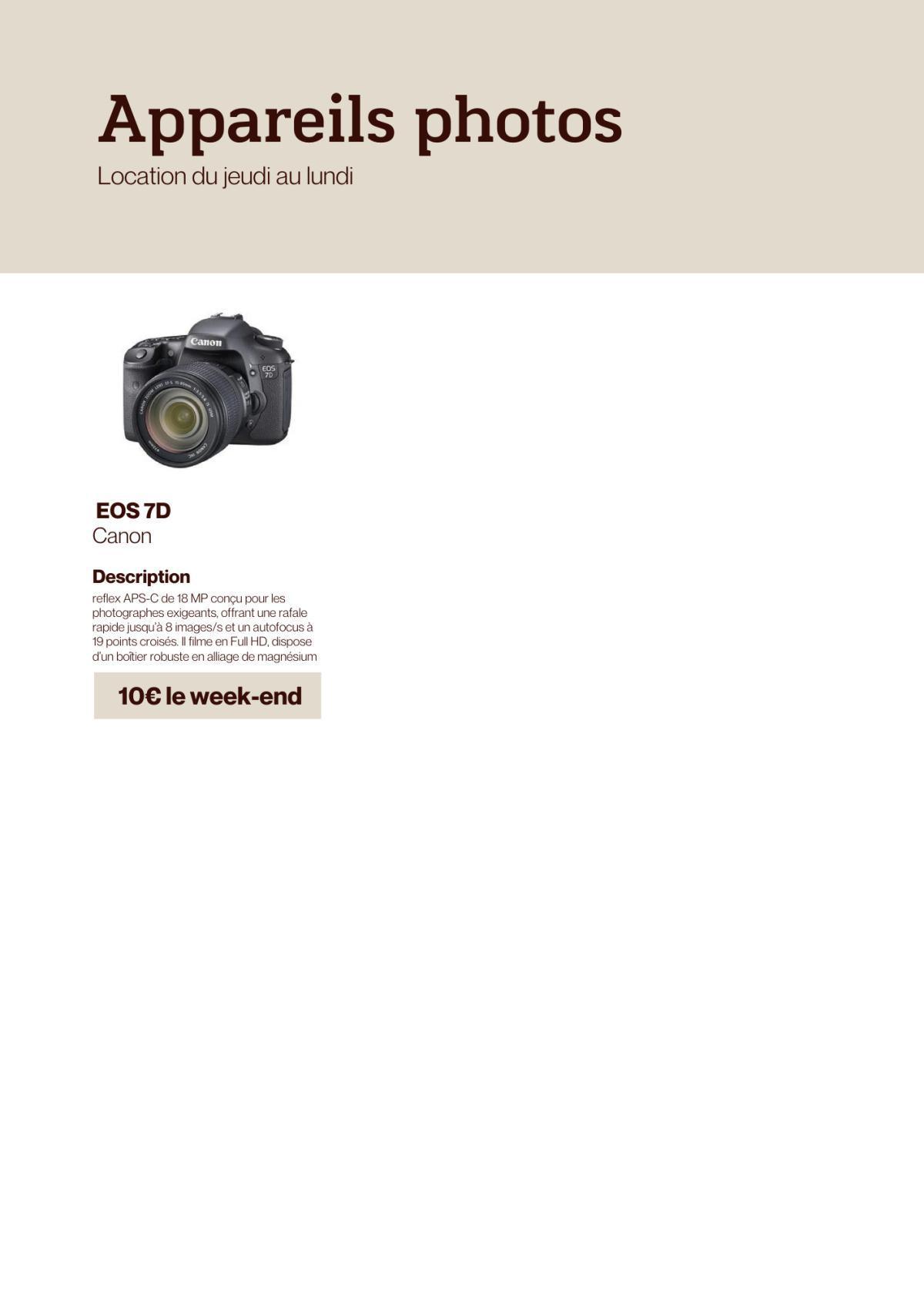 Vénissieux: Louez votre matériel photos, vidéos