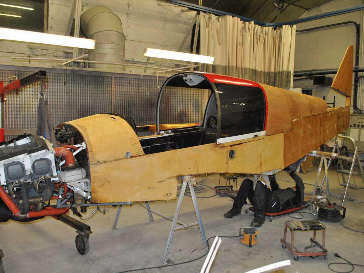 Réfection du DR400 F-GVAD Réfection du DR400 F-GVAD