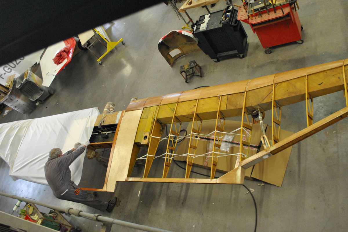 Réfection du DR400 F-GVAD Réfection du DR400 F-GVAD