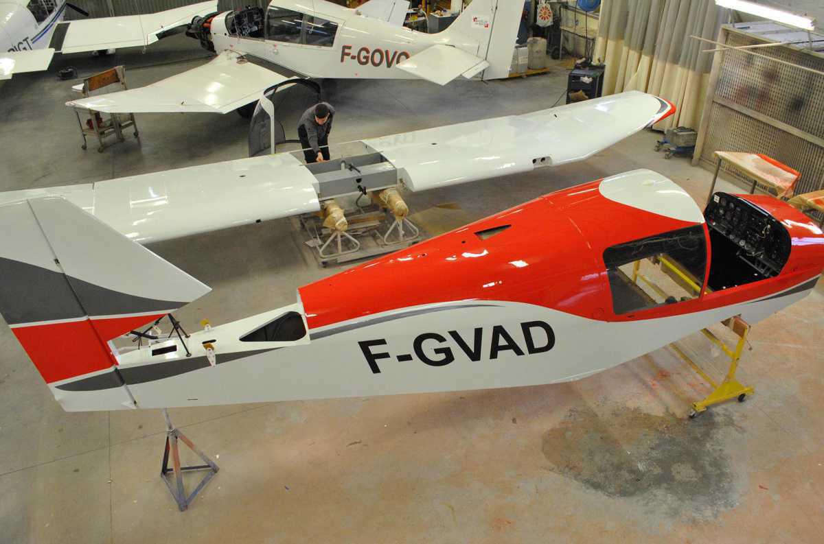 Réfection du DR400 F-GVAD Réfection du DR400 F-GVAD