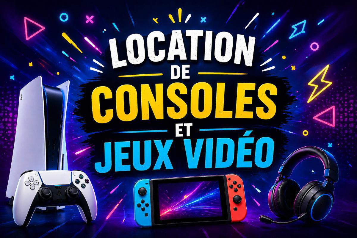 Location de consoles et jeux vidéo à Saint -Priest