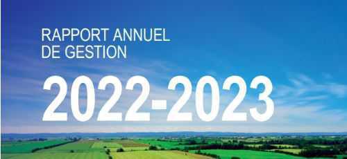 Rapport de gestion 2022-2023 Rapport de gestion 2022-2023