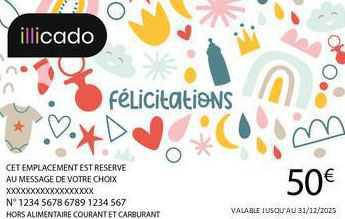 Bons de naissance ILLICADO Bons de naissance ILLICADO