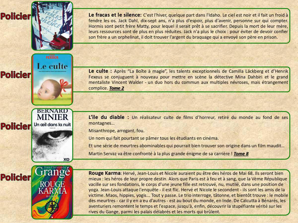 Nouveaux livres à la médiathèque du CSE Vénissieux Nouveaux livres à la médiathèque du CSE Vénissieux