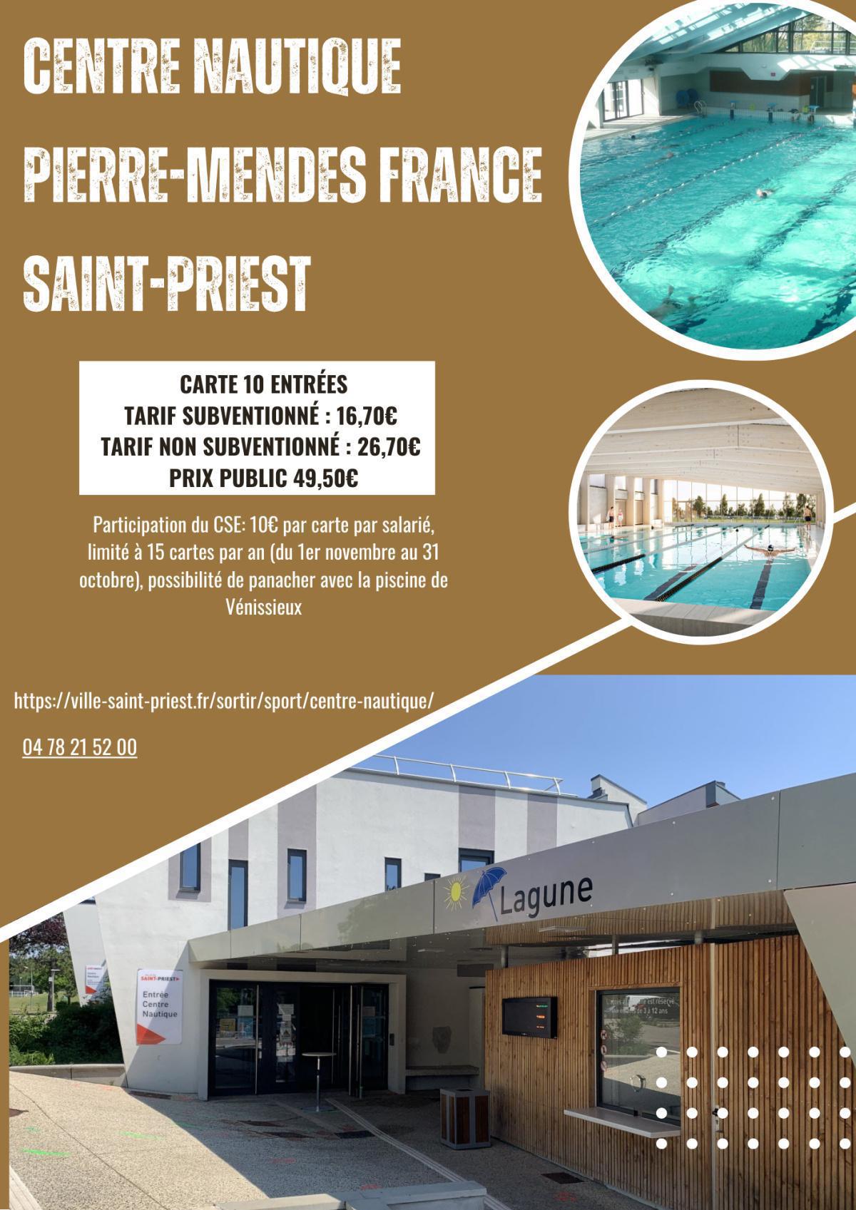 Centre nautique Pierre Mendès-France Saint-Priest