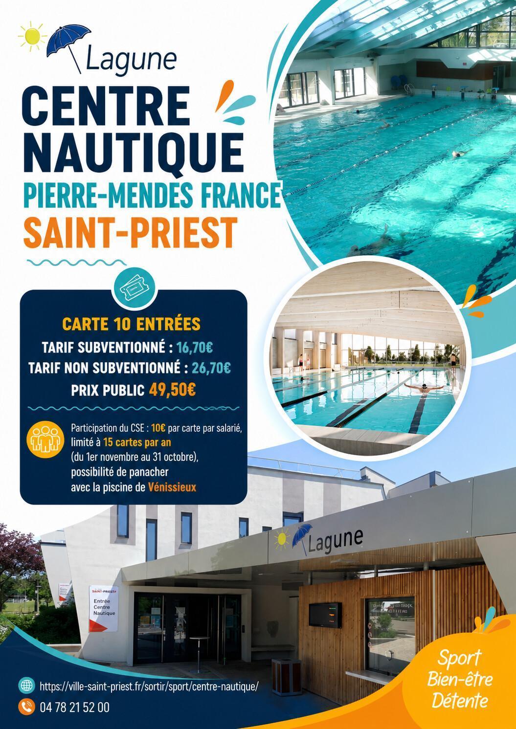 Centre nautique Pierre Mendès-France Saint-Priest