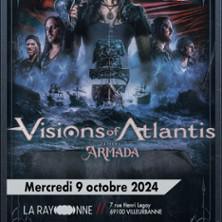 VISIONS OF ATLANTIS à la RAYONNE à Villeurbanne le mercredi 9 octobre 2024 