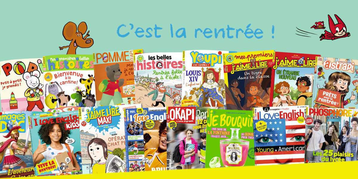 Abonnements Magazines pour les enfants nés entre 2008 et 2024 Abonnements Magazines pour les enfants nés entre 2008 et 2024