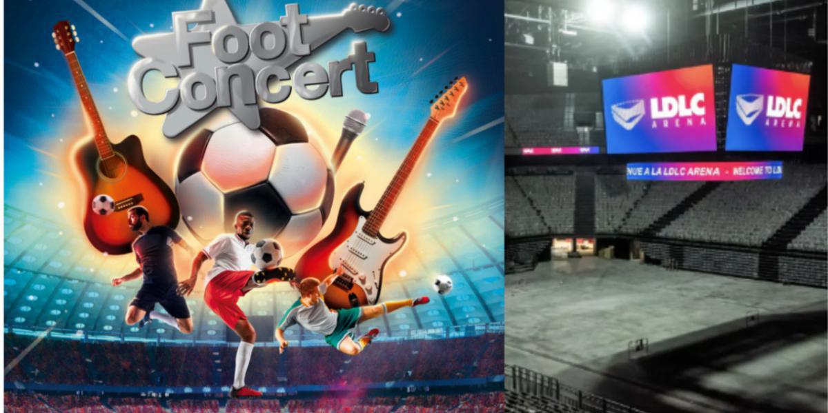 FOOT CONCERT à la LDLC ARENA le lundi 11 novembre 2024 à 17h00