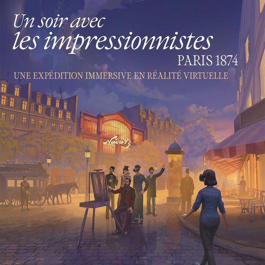  L'expérience immersive «  Les impressionnistes » à compter du 18/10/2024