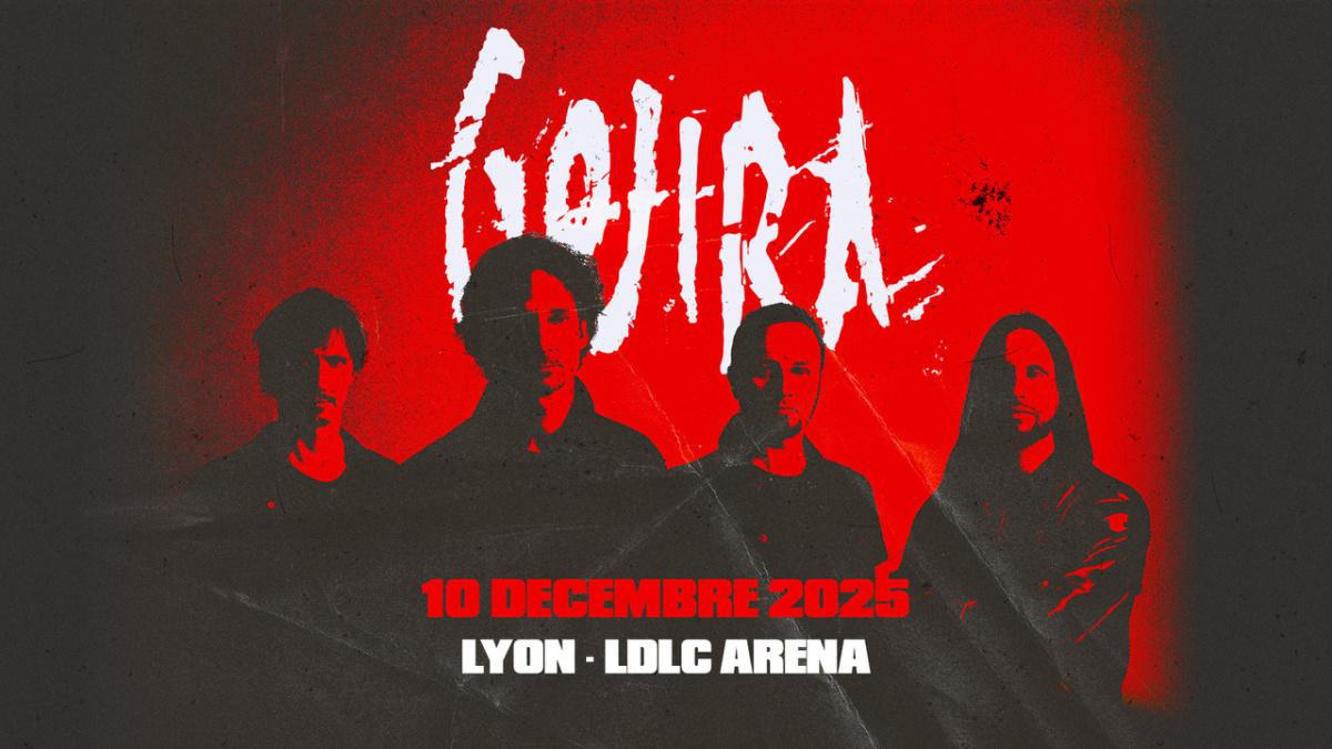 GOJIRA à la LDLC le mercredi 10 décembre 2025 à 20h