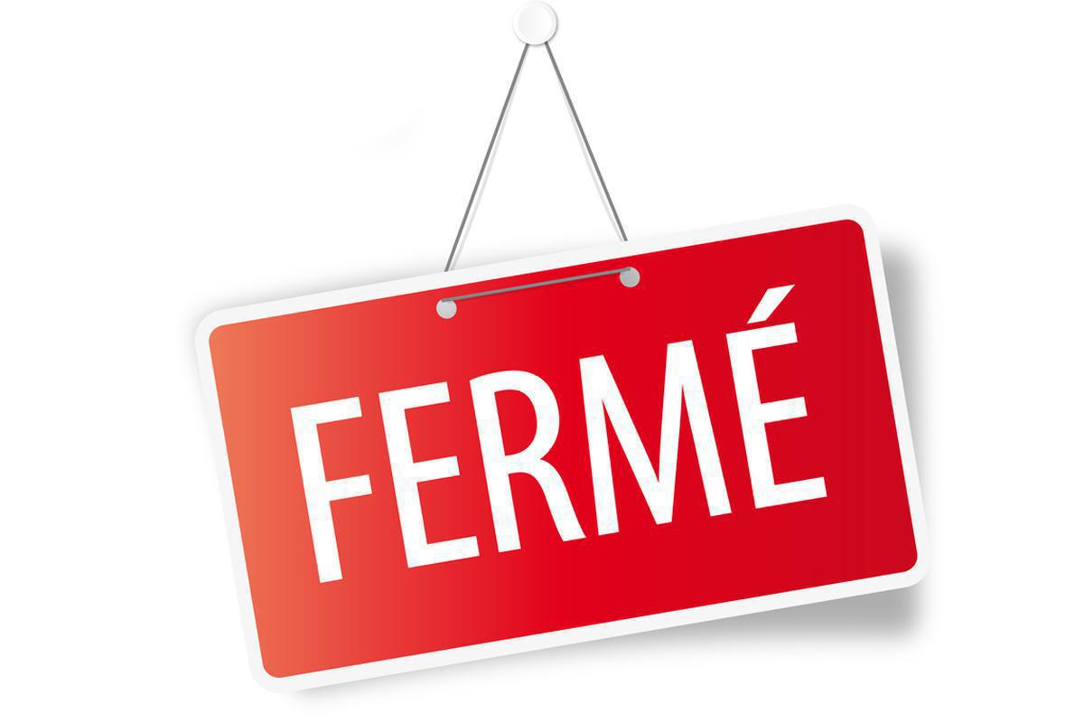 Sonos/chapiteaux: fermeture pour les vacances
