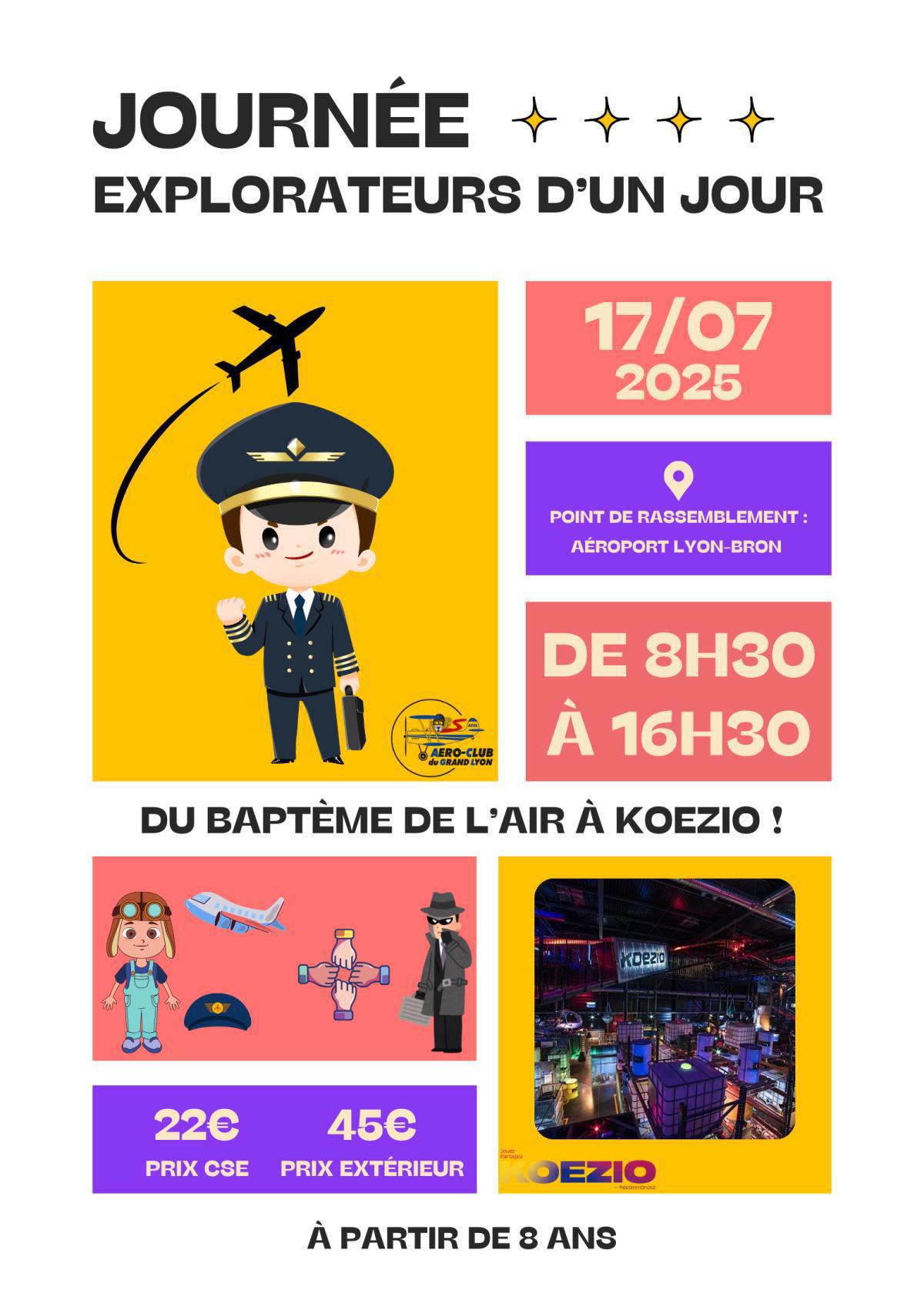 Journée Enfance Jeudi 17.07.2025 - Explorateurs d'un jour