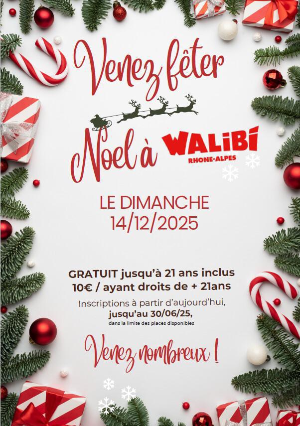 Fete de noel à WALIBI le 14/12/2025- 