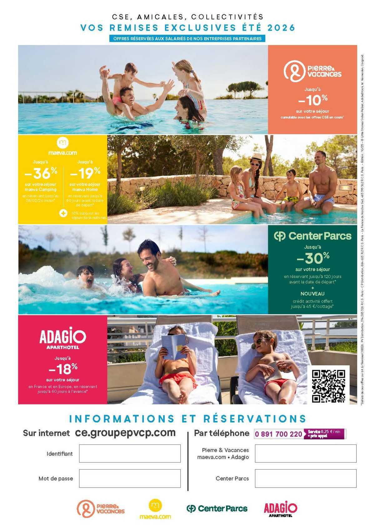 Offres Groupe Pierre et Vacances